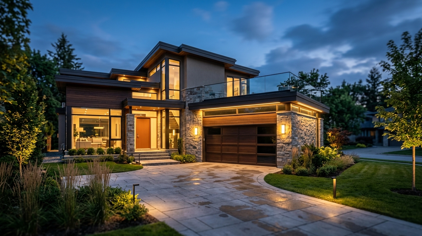 Modern Luxury Overhead Garage Door